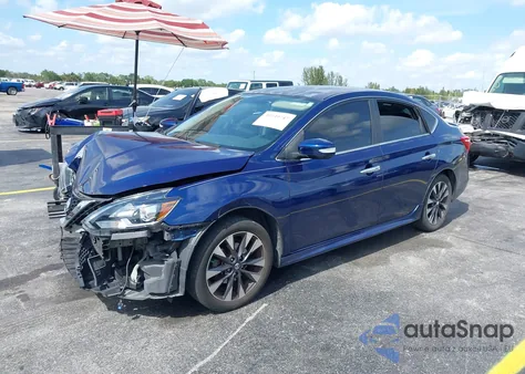 2016 Nissan Sentra Sr z USA, uszkodzony, nr VIN 3N1AB7AP2GY214543